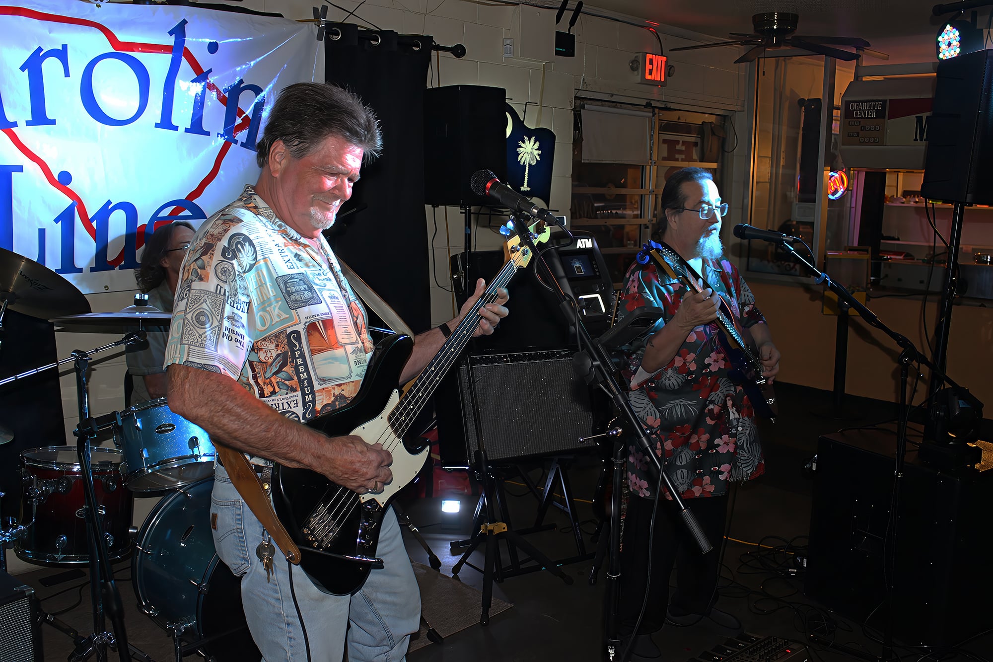 C-LineIMG_0017 CHUCK AND JOEY CHUCK DONALDSON and Joey Jackson Carolina Line Band
