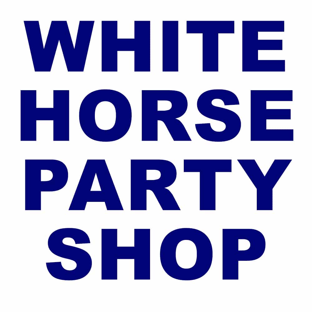 white horse road party shop